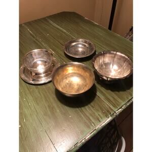 Vintage Silverplate 4 Bowl Bundle